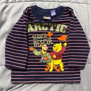 Vintage Disney Winnie The Pooh Tag with Tigger Long Sleeve 12 Months